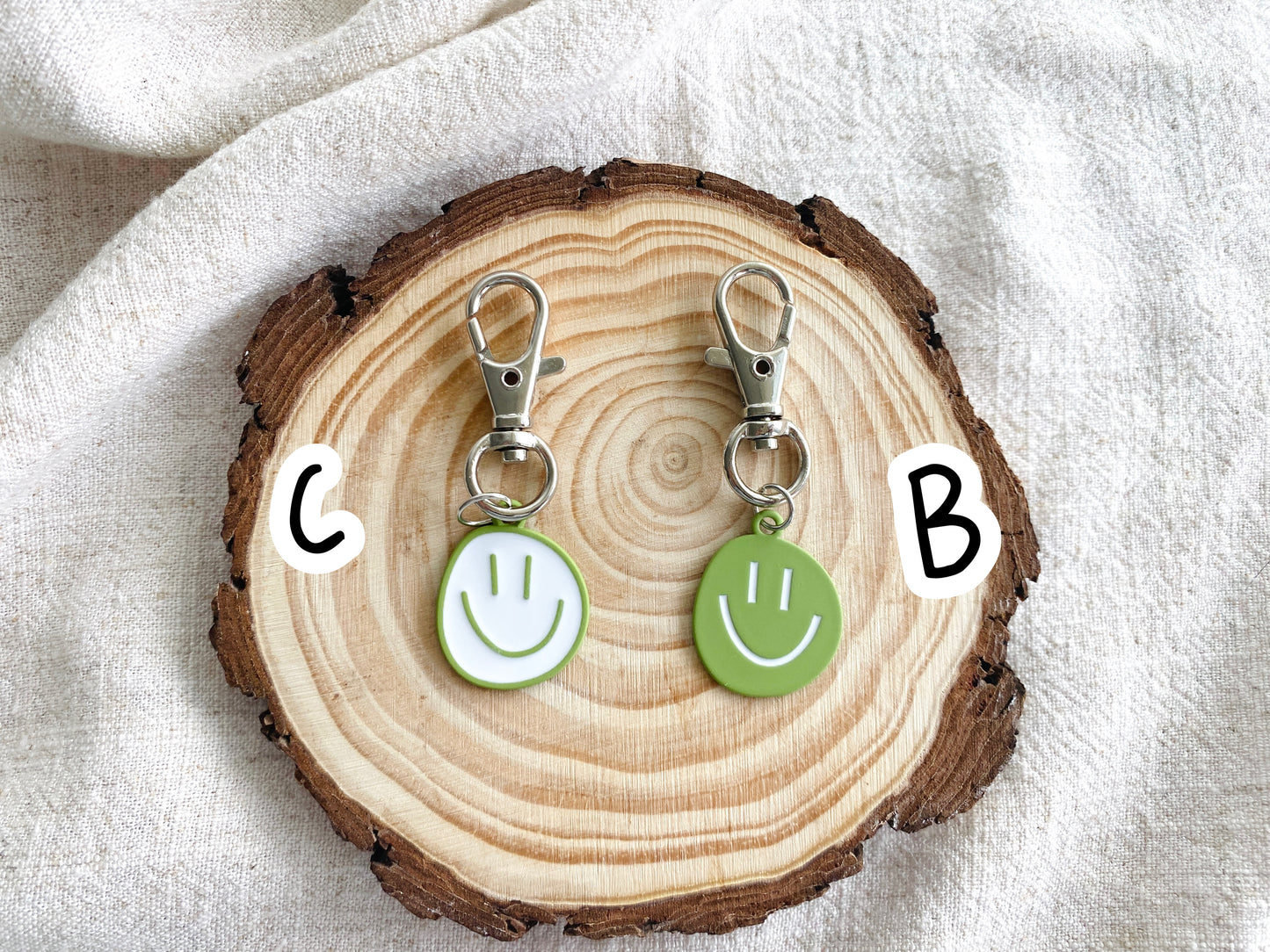 Smiley Face Key Chain