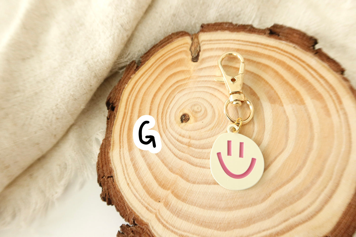 Smiley Face Key Chain