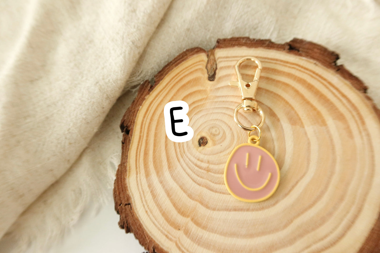 Smiley Face Key Chain