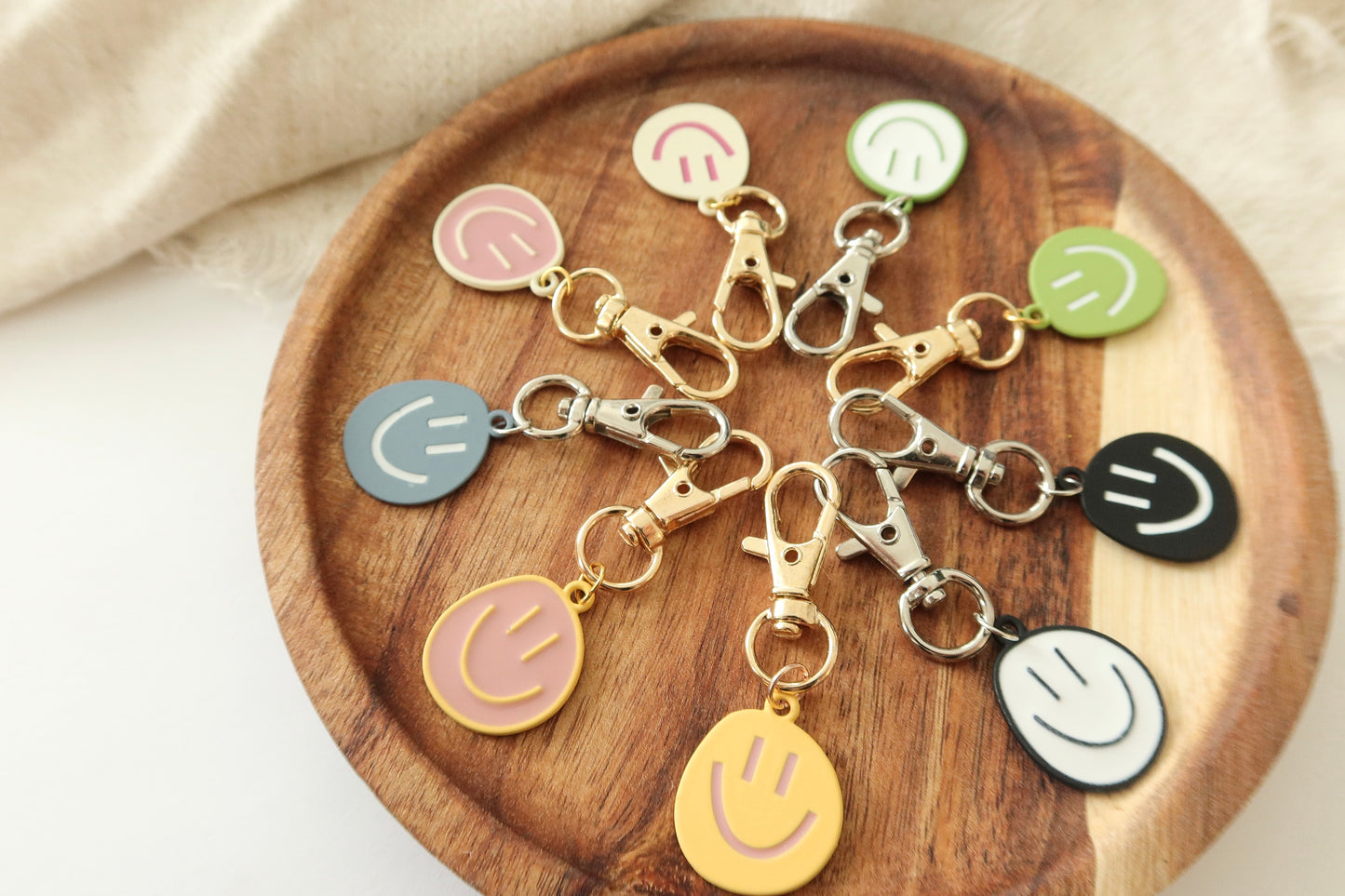 Smiley Face Key Chain