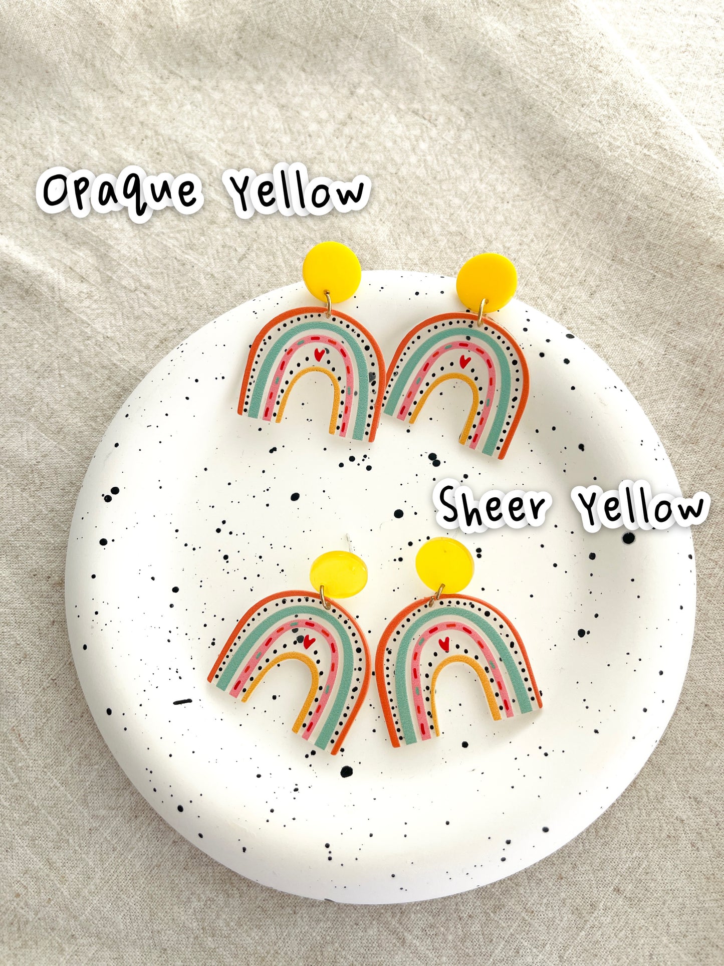 Rainbow Playful Earrings