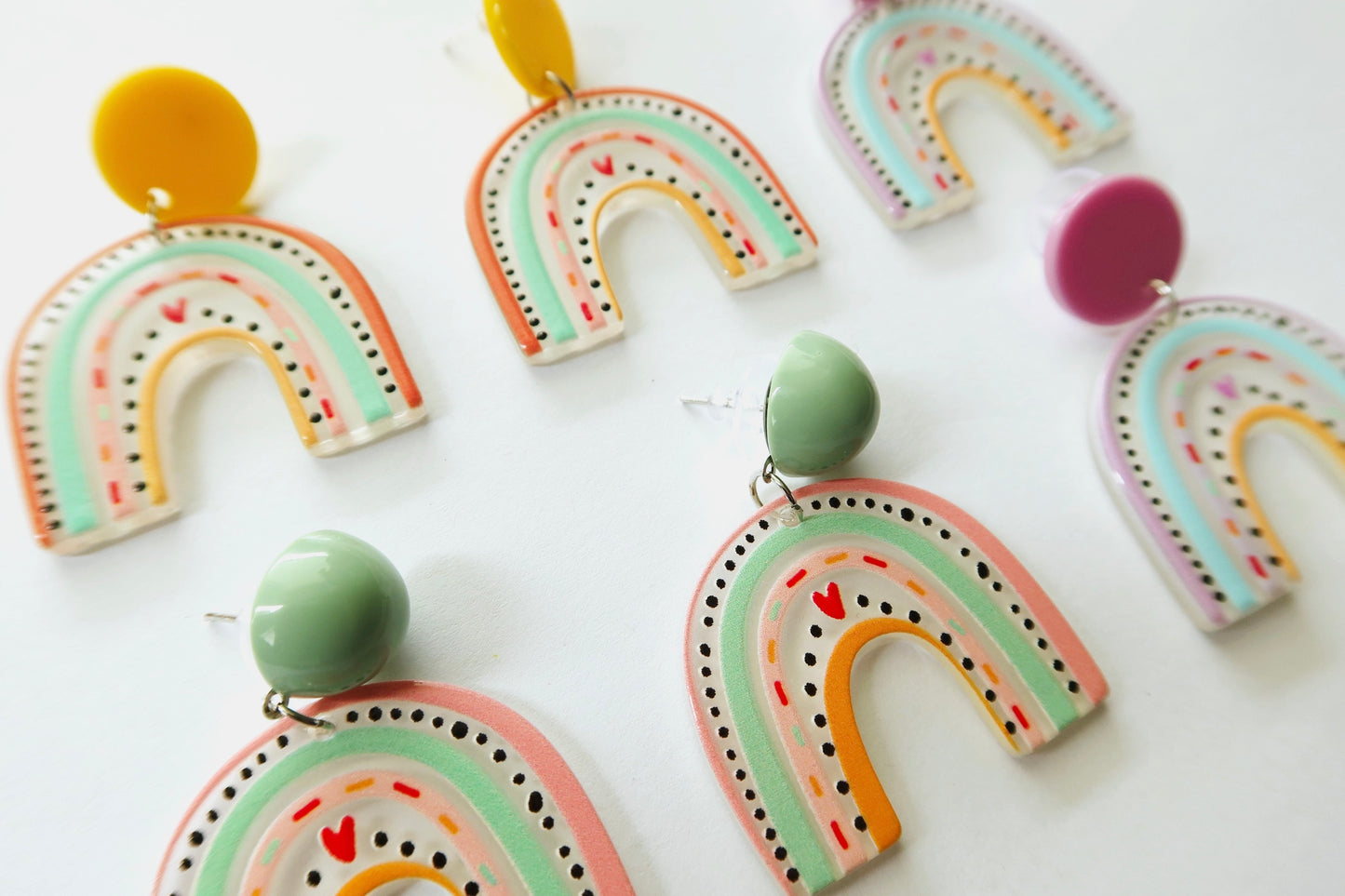 Rainbow Playful Earrings