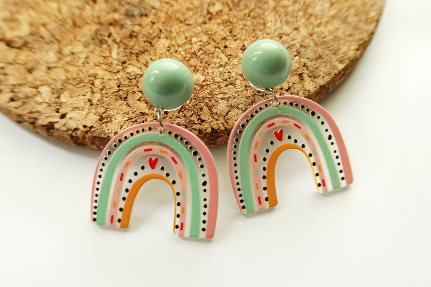 Rainbow Playful Earrings